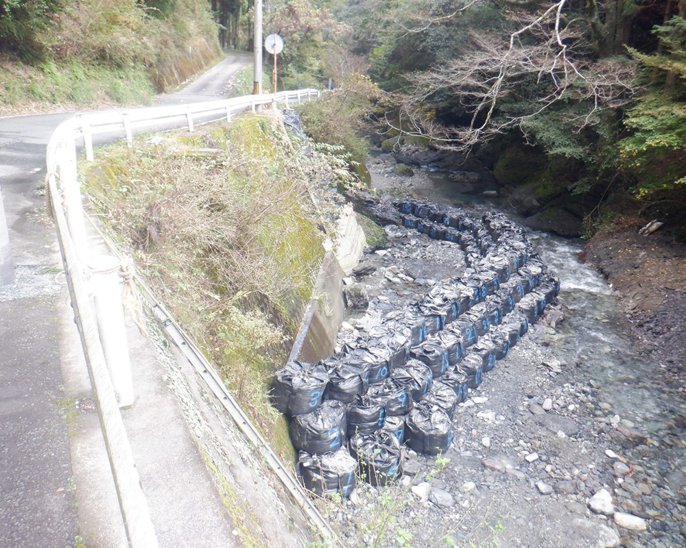 横山熊線道路災害復旧工事