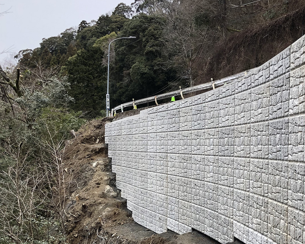 令和4年度(国)414号道路改築工事(道路拡幅工事)