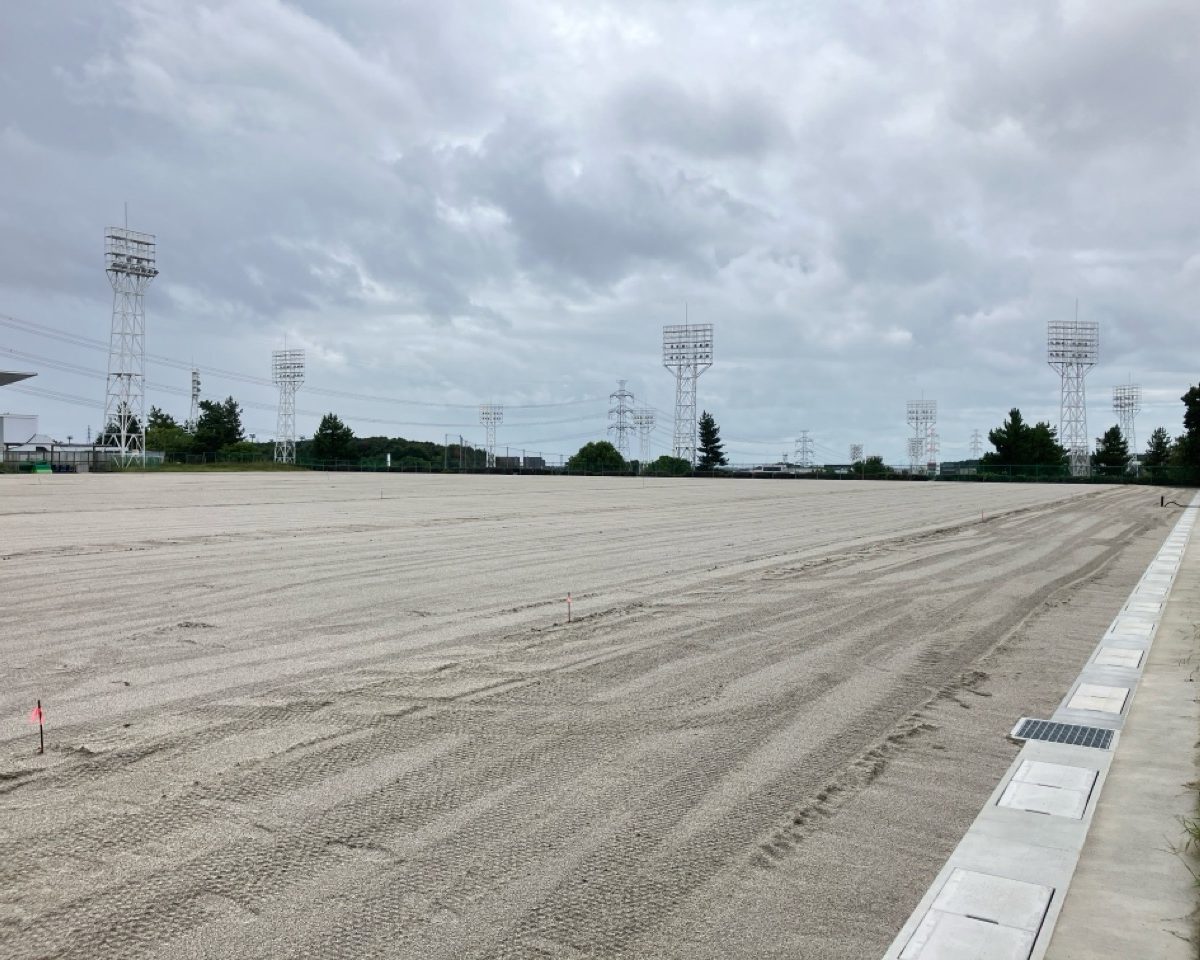 トヨタスポーツセンターラグビー場改修工事