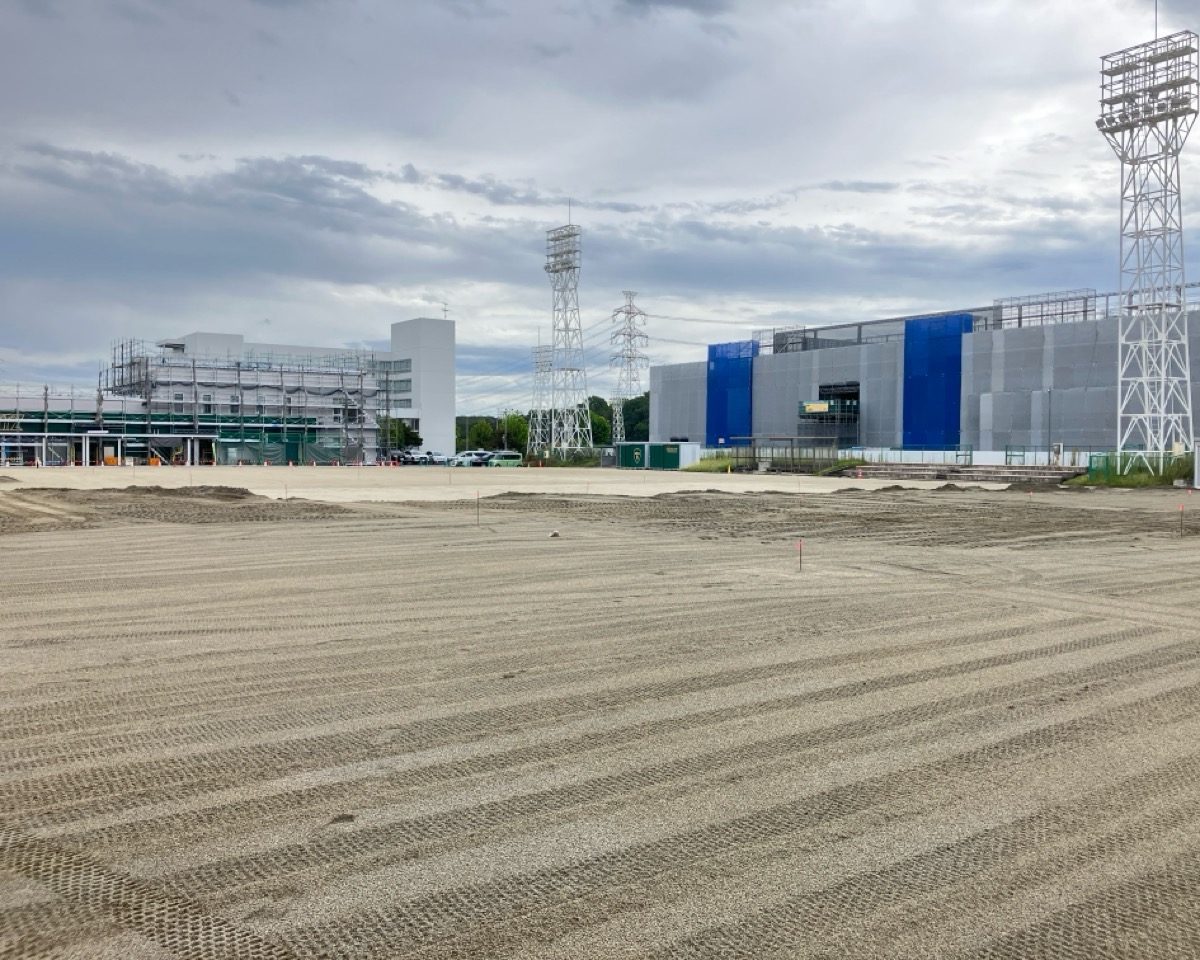 トヨタスポーツセンターラグビー場改修工事