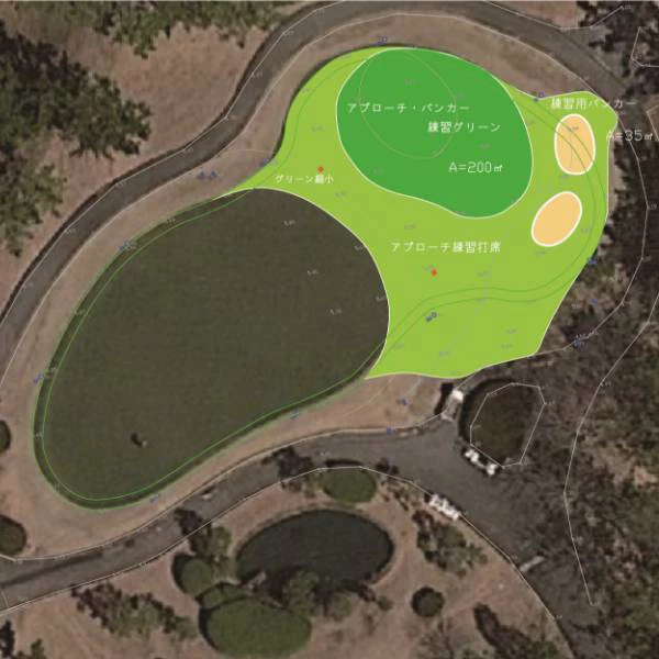 ゴルフ場改修プランの提案 イメージ
